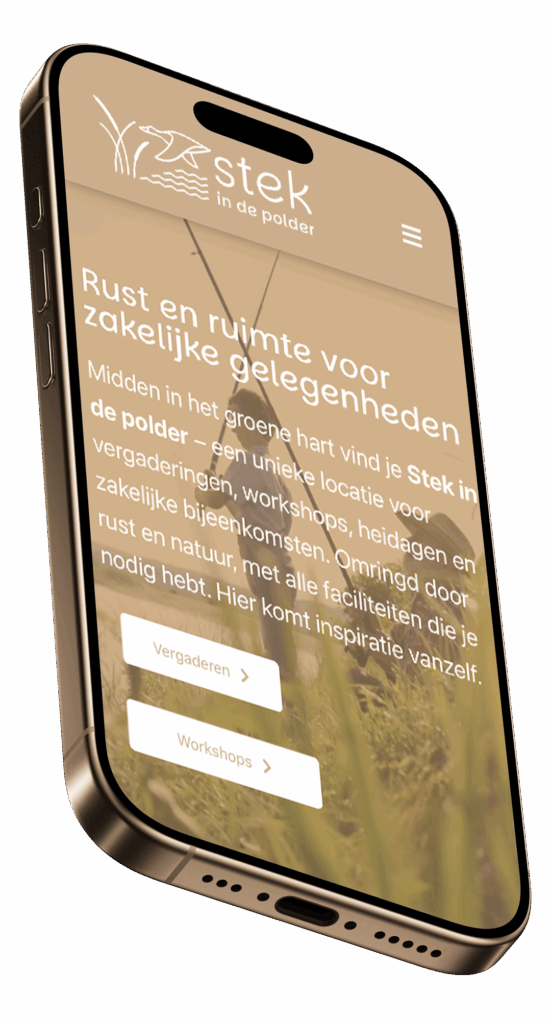 Website Stek in de Polder